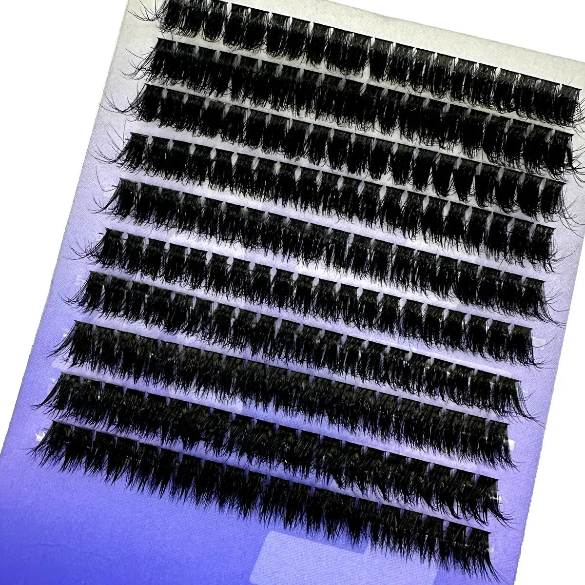 Pestañas de visón esponjosas 80D/5D, extensión de pestañas naturales segmentadas, grupo de pestañas individuales 3D Rusia, herramientas de maquillaje, pestañas