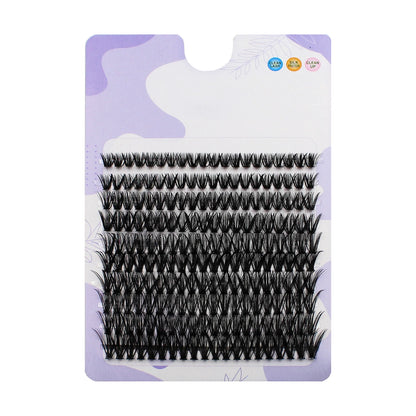 Pestañas individuales, extensión de pestañas DIY, longitud mixta, pestañas postizas reutilizables, extensión rizada D