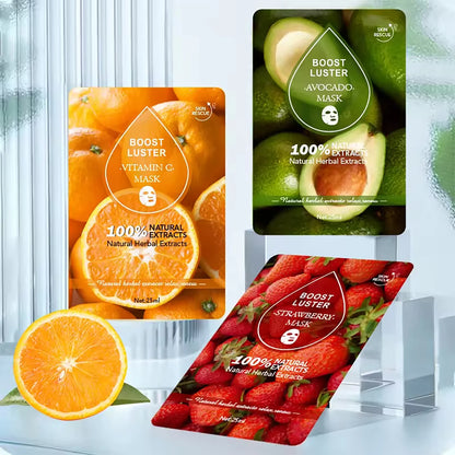 AILKE-mascarilla Facial hidratante blanqueadora con vitamina C, ácido hialurónico, antiarrugas, cuidado de la piel Facial, Cosméticos Coreanos