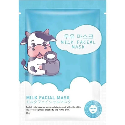 Nuevo 1 bolsa de mascarilla Facial con fragancia Floral de frutas, mascarilla Facial hidratante reafirmante de manzanilla y arándanos para la piel de la cara del coche T5R4