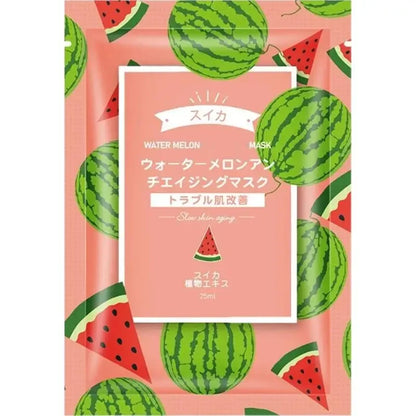 Nuevo 1 bolsa de mascarilla Facial con fragancia Floral de frutas, mascarilla Facial hidratante reafirmante de manzanilla y arándanos para la piel de la cara del coche T5R4