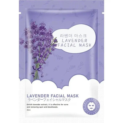 Nuevo 1 bolsa de mascarilla Facial con fragancia Floral de frutas, mascarilla Facial hidratante reafirmante de manzanilla y arándanos para la piel de la cara del coche T5R4